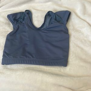 Blue five dance wear athletic top